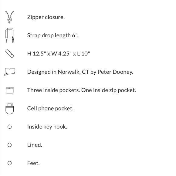 Dooney & Bourke Brown Leather Hobo Bag - Picture 15 of 16